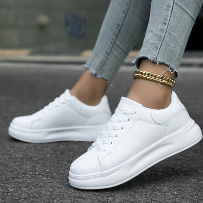 Eva | Clean White sneakers for women, White