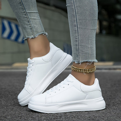 Eva | Clean White sneakers for women, White