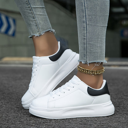 Eva | Clean White sneakers for women, White