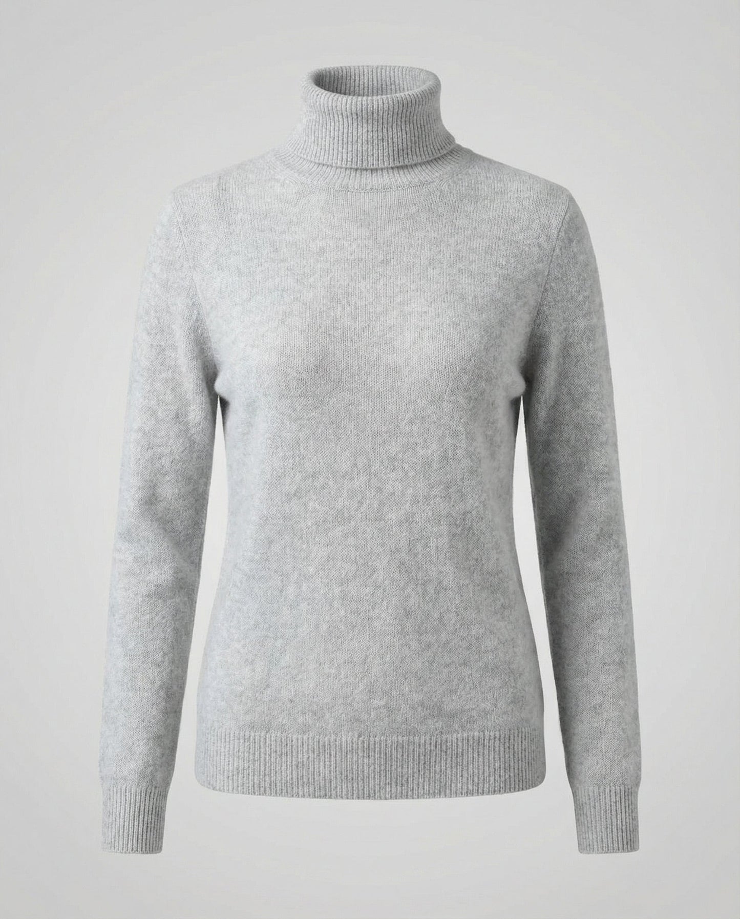 turtleneck sweater with soft knit texture and warm comfort fit