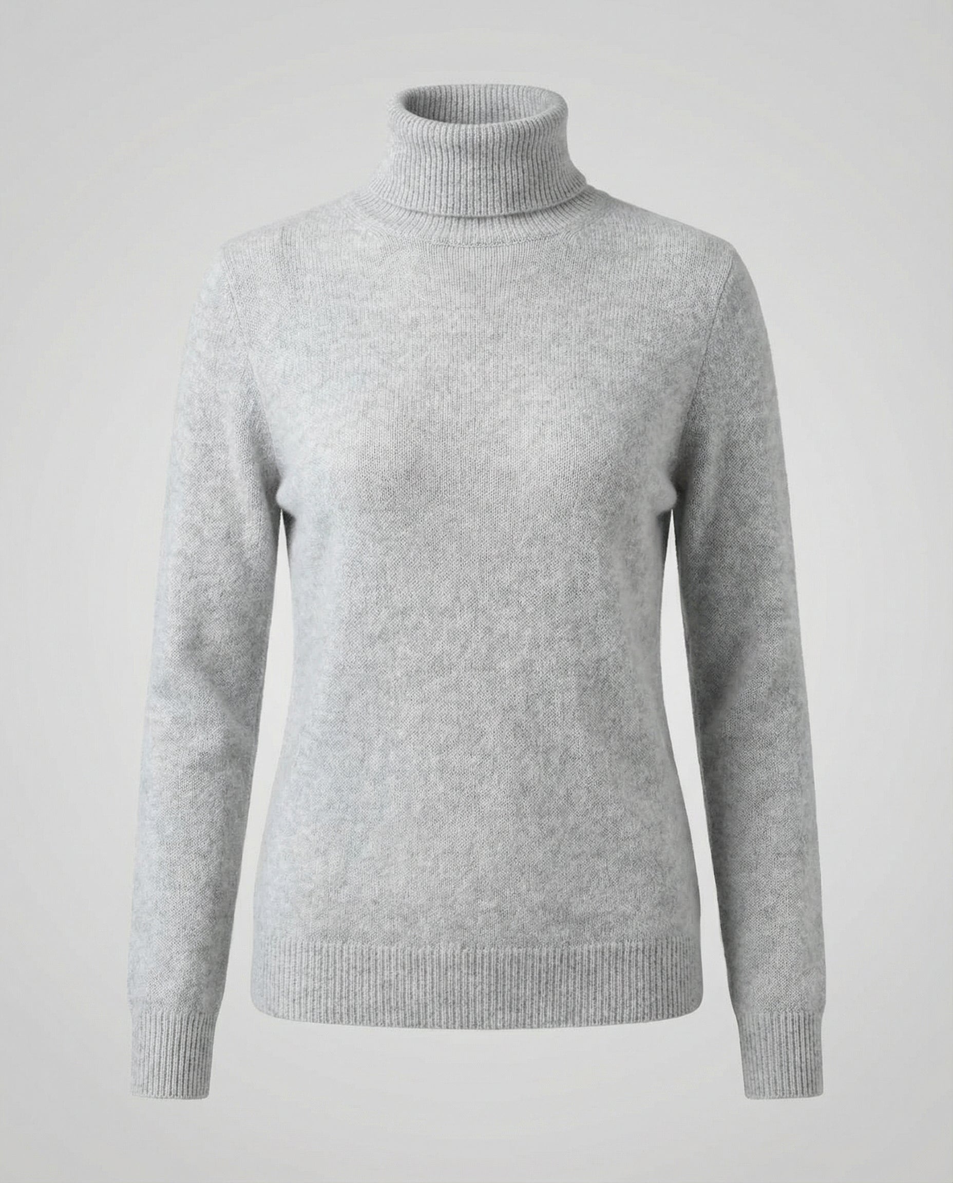 turtleneck sweater with soft knit texture and warm comfort fit
