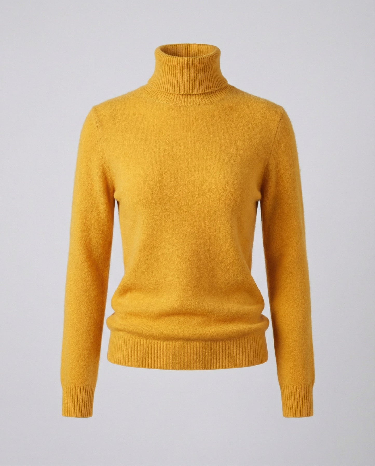 turtleneck sweater with soft knit texture and warm comfort fit