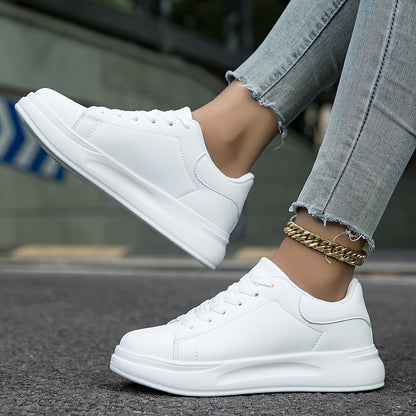 Eva | Clean White sneakers for women, White