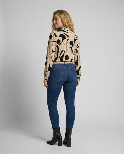 Chibona | Women’s Elegant Comfort Blouse | Soft Relaxed Fit