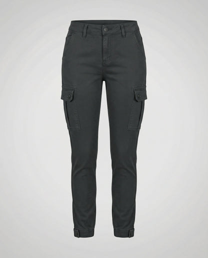 cargo jeans with utility pockets and relaxed comfortable fit