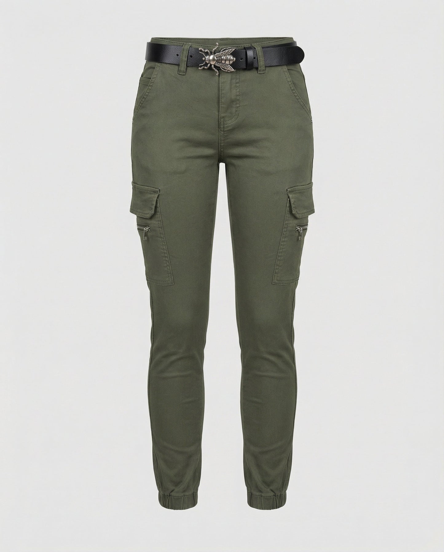 cargo jeans with utility pockets and relaxed comfortable fit