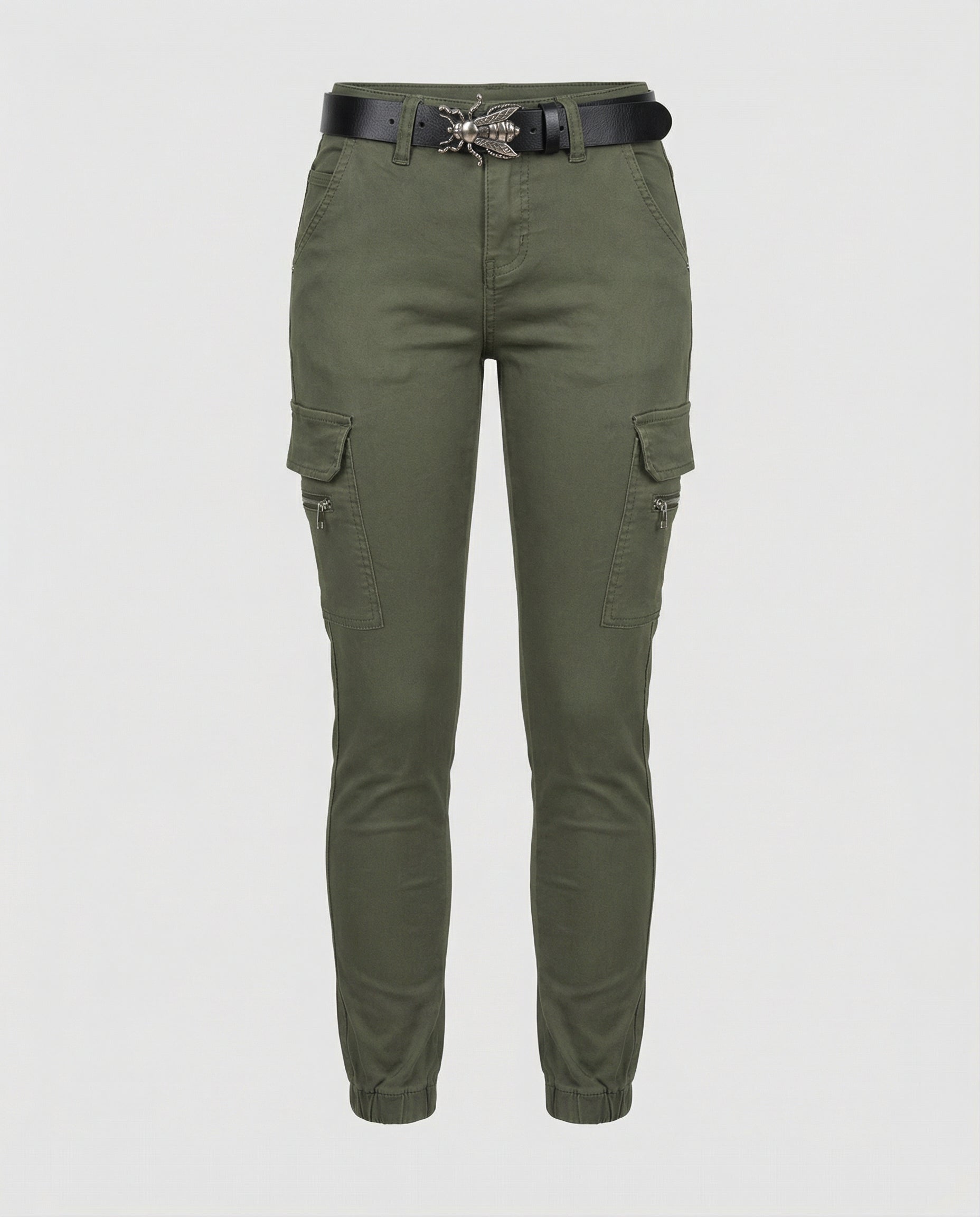 cargo jeans with utility pockets and relaxed comfortable fit