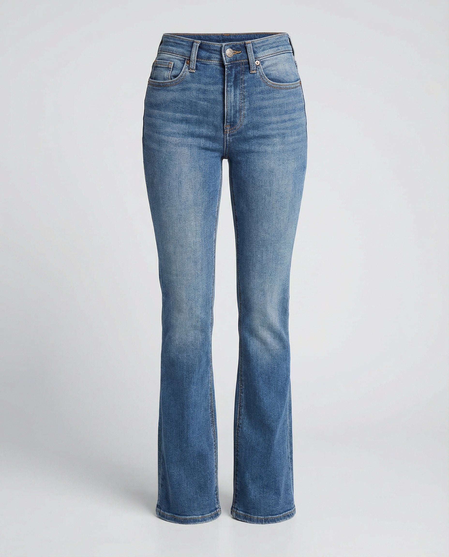 shaping jeans with tummy control and slim-fit silhouette