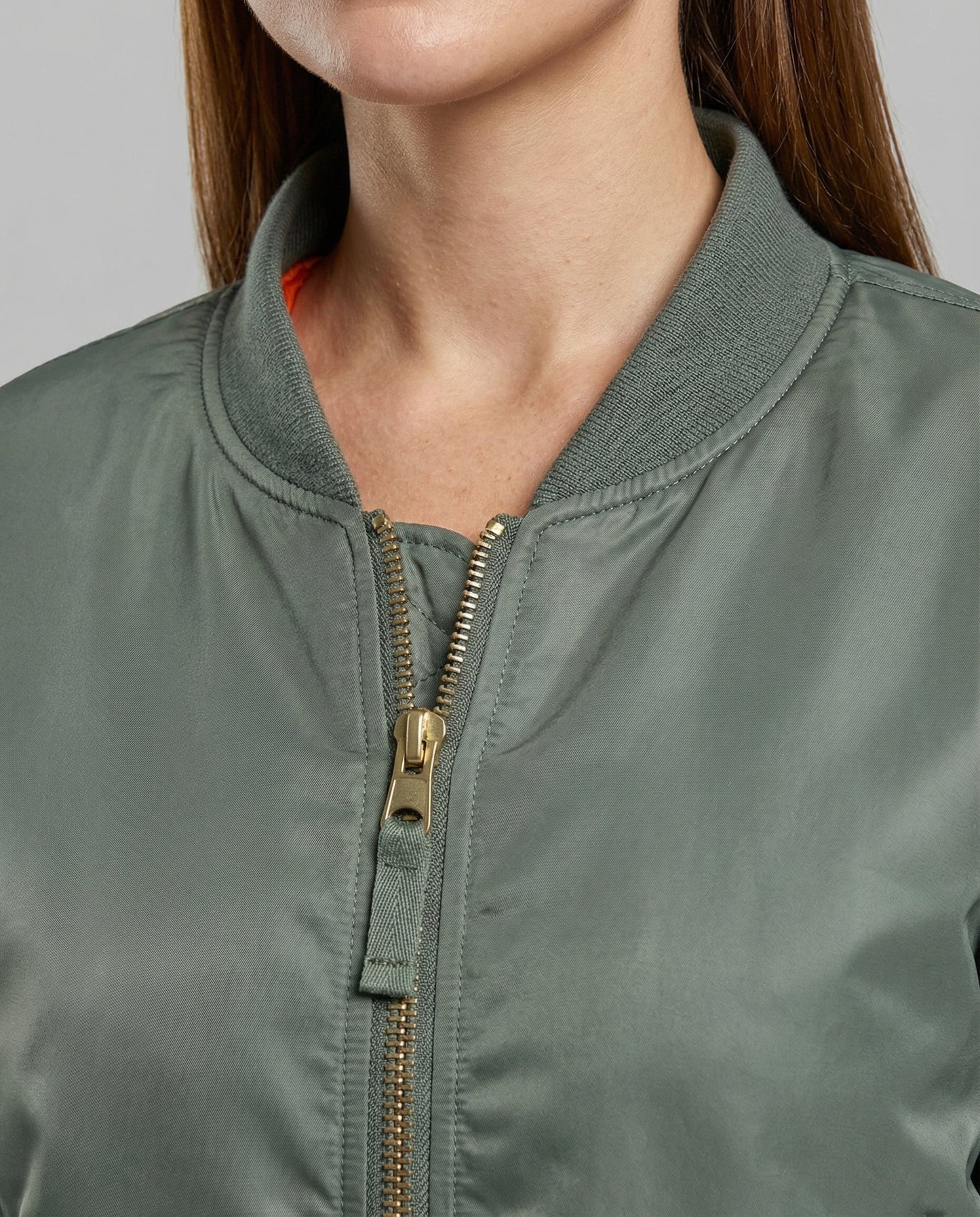 classic bomber jacket with ribbed trims and hip-length casual fit