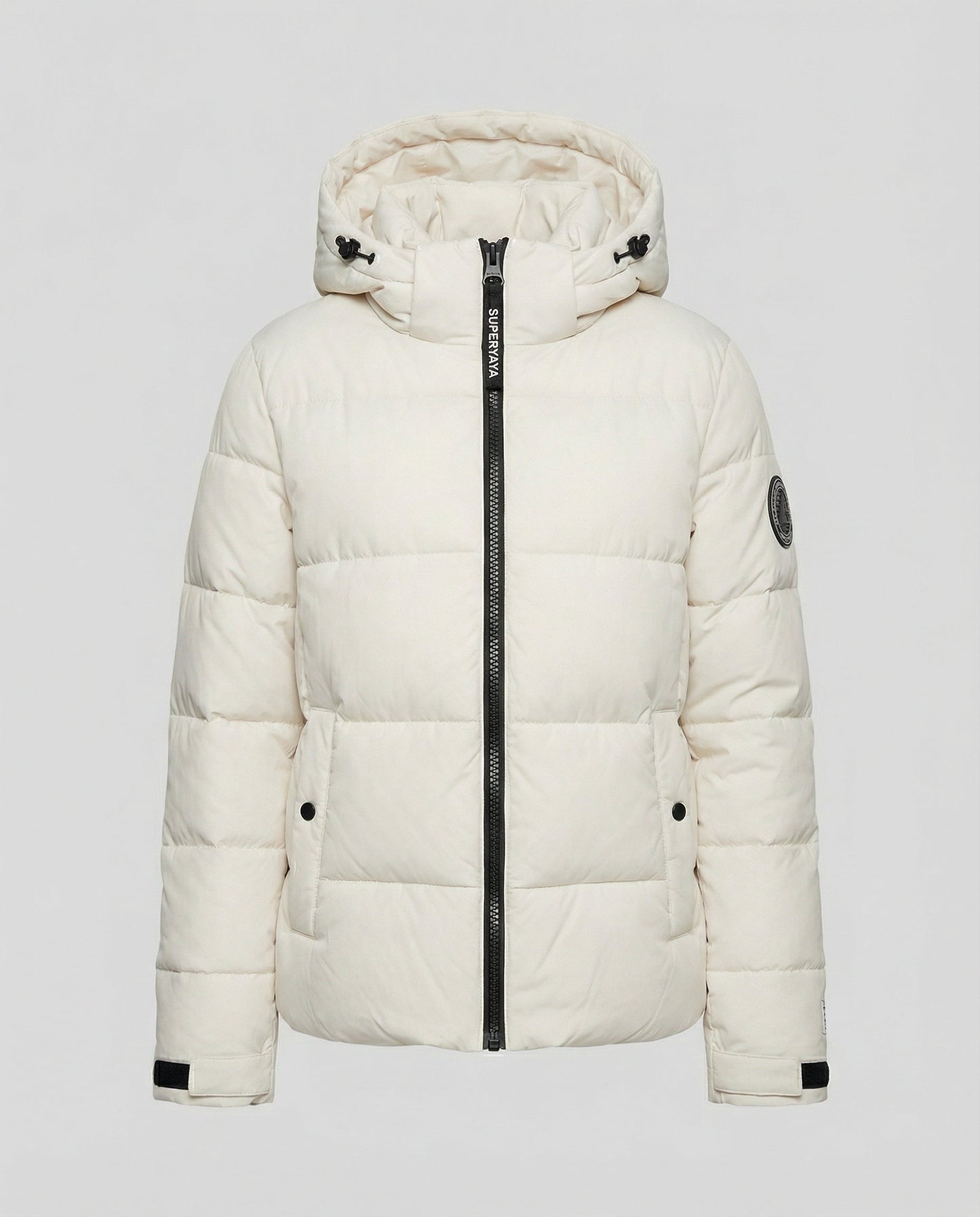 lightweight feather down jacket with insulated design and high neckline