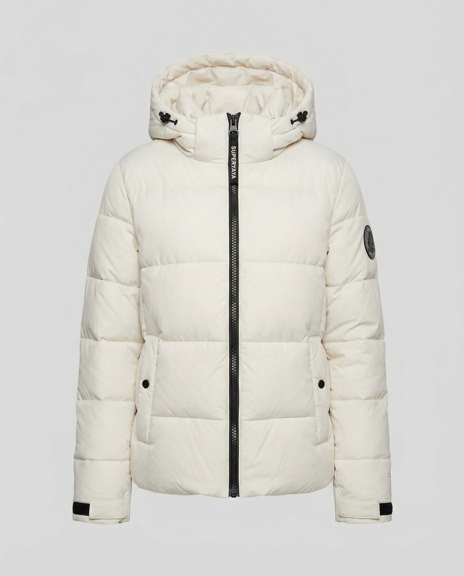 lightweight feather down jacket with insulated design and high neckline
