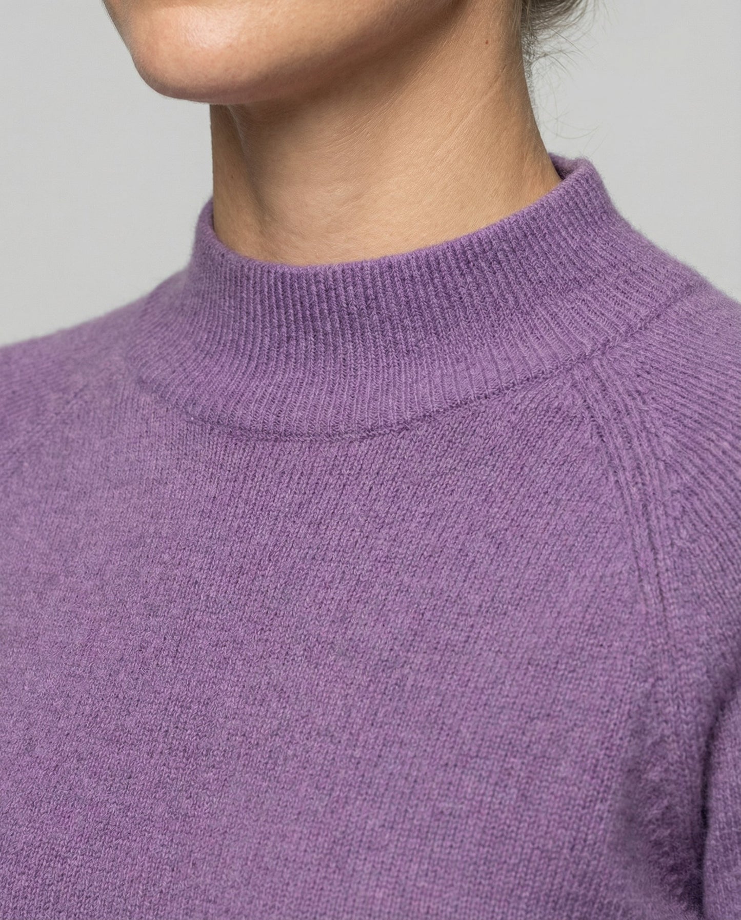 wool sweater with insulating knit and warm comfort fit