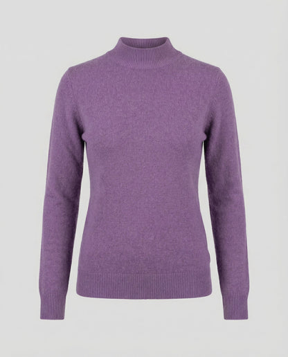 wool sweater with insulating knit and warm comfort fit
