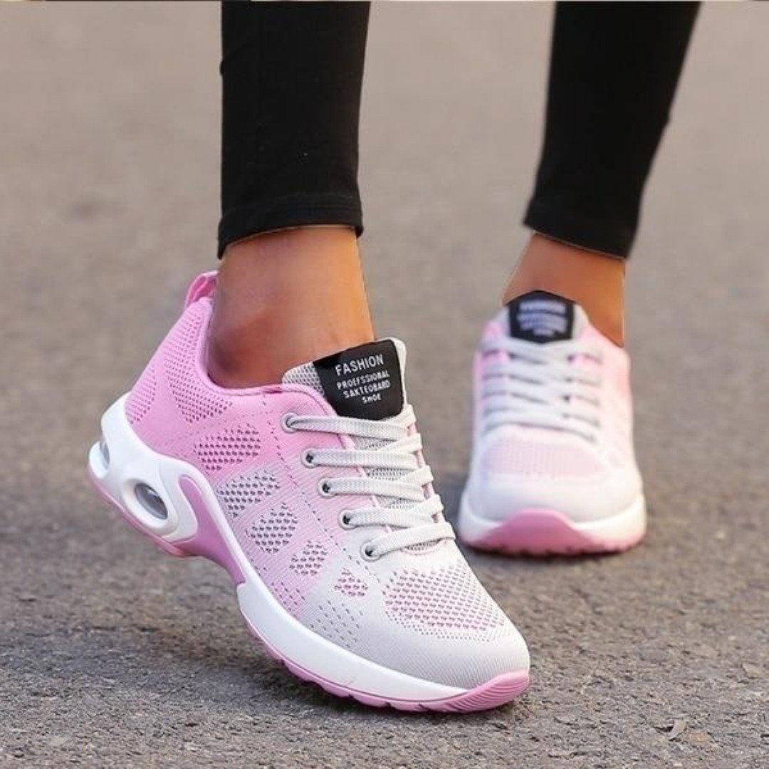 Grau/Rosa orthopädische schuhe