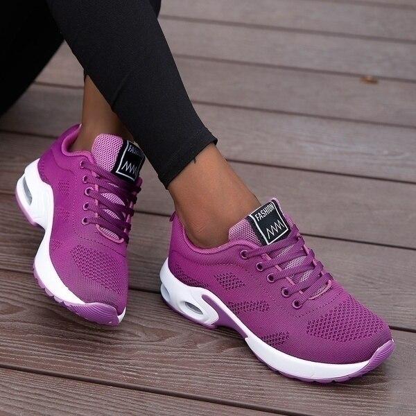 Lila orthopädische schuhe