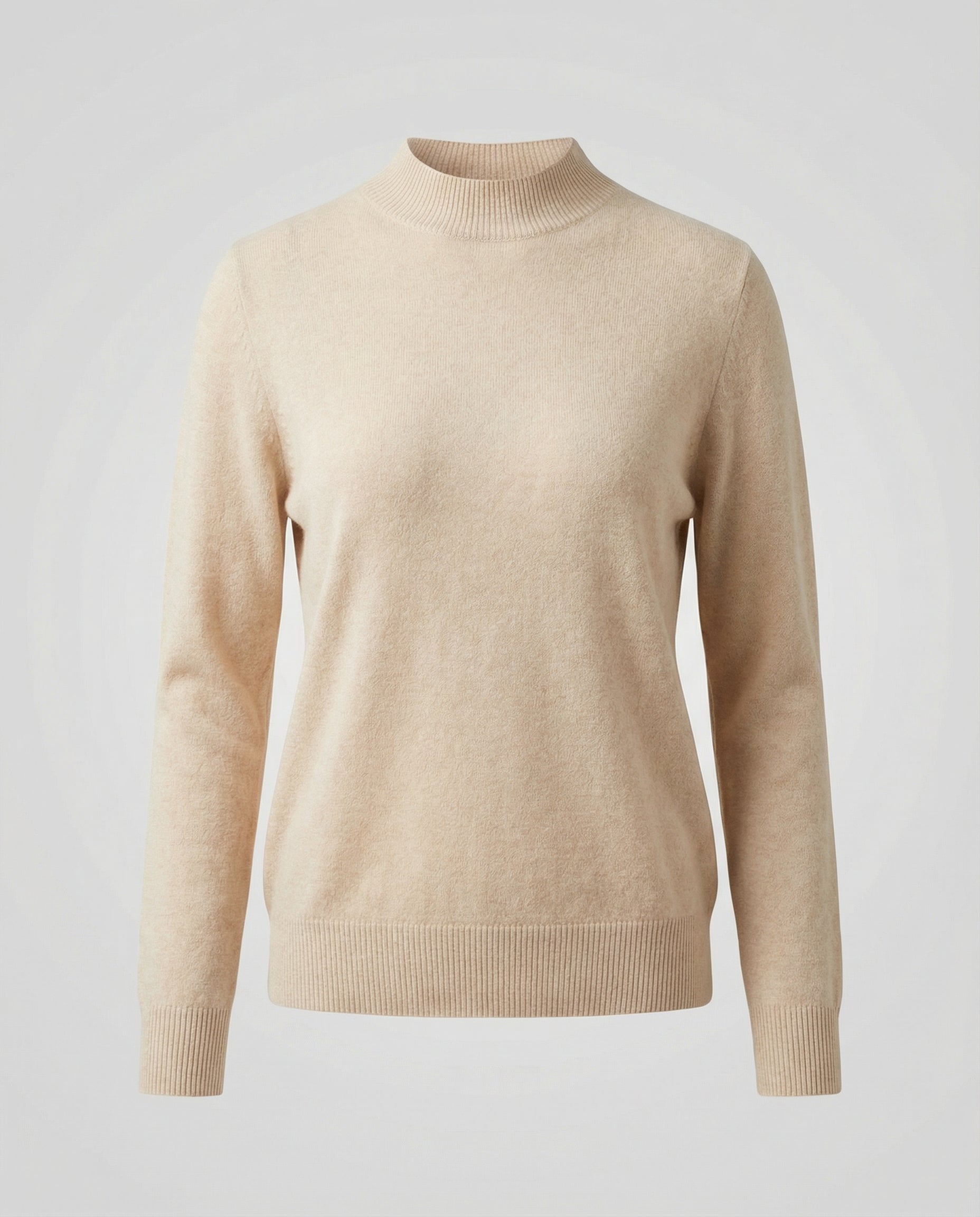 elegant knit sweater with soft premium texture and lightweight design