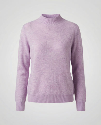 elegant knit sweater with soft premium texture and lightweight design