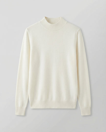 elegant knit sweater with soft premium texture and lightweight design