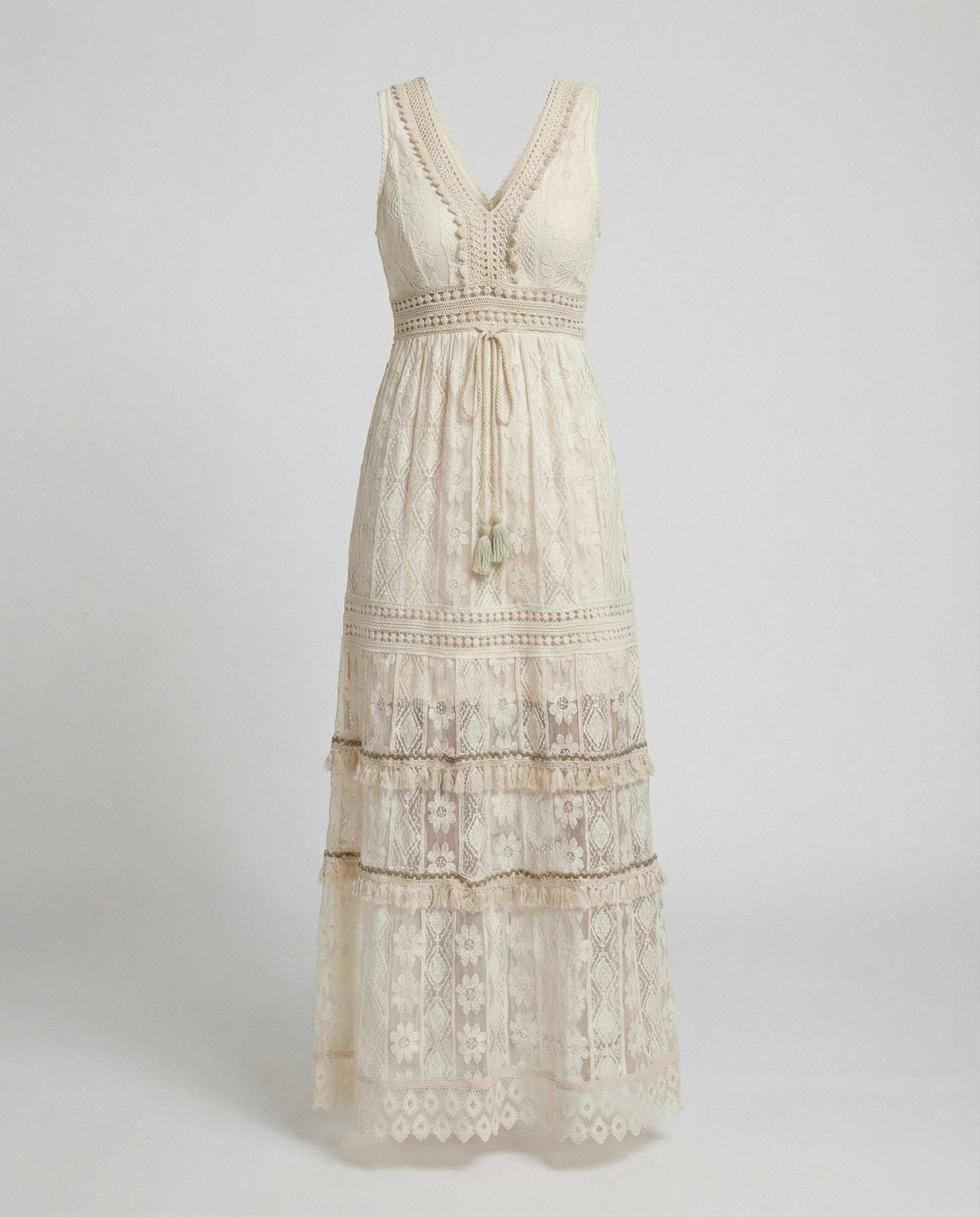 Eve | Graceful Boho Lace Dress for Summer